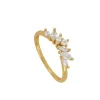 Anillo Blake Plata Dorada