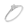 Anillo Briana Diamantes 0,21ct DF-VS1 Oro Blanco 18K