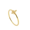 Anillo Cactus Plata Dorada