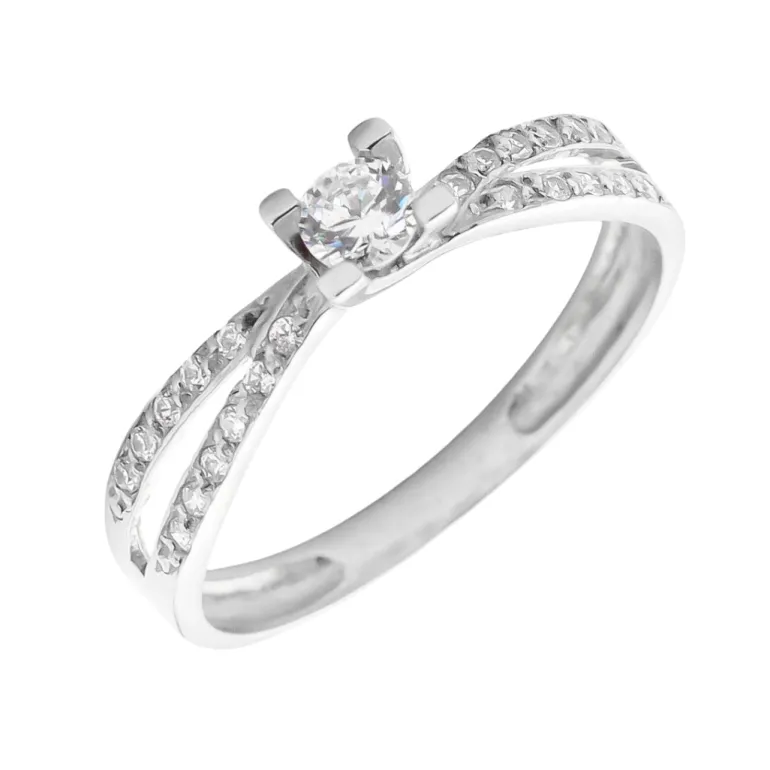 Anillo Circus Oro Blanco 18K