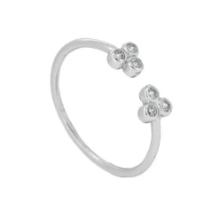 Anillo Elisa Circonitas Plata