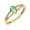 Anillo Hera Esmeralda Oro 18K