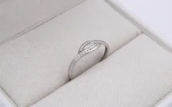 Anillo Ivet Oro Blanco 18K