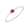 Anillo Kai Red Oro Blanco 18K