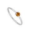 Anillo Kalei Champagne Plata