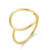 Anillo Karma Plata Dorada