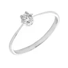 Anillo Kim Diamante 0,13ct G-VS IGI Oro Blanco 18K