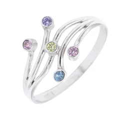 Anillo Kiri Oro Blanco 18K