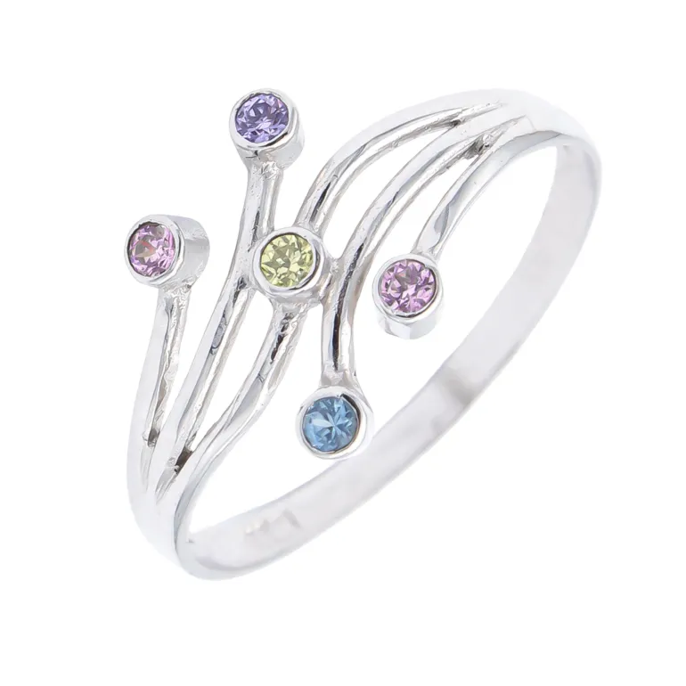Anillo Kiri Oro Blanco 18K