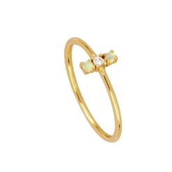 Anillo Lea Plata Dorada