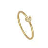 Anillo Lunet Plata Dorada