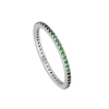 Anillo Nera Verde Plata