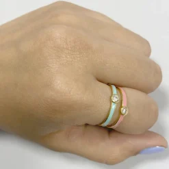 Anillo Roli Turquesa Plata