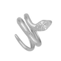Anillo Serpiente Plata