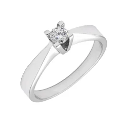 Anillo Varenna Diamante 0,19ct G-VS Oro Blanco 18K