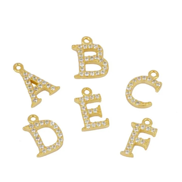 Anillo Vita Letter Plata Dorada
