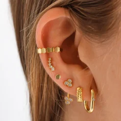 Aros Arella Circonita Plata