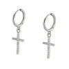 Aros Cruz Bianca Plata