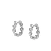 Aros Curls Plata