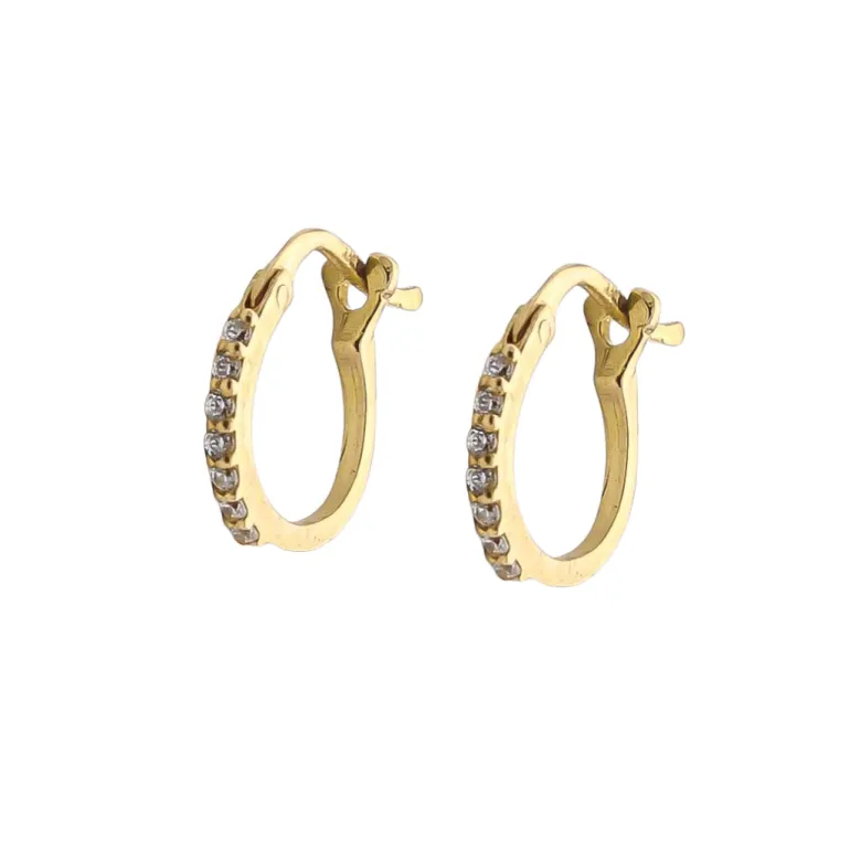 Aros Danae 10mm Oro 18K