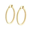 Aros Escuare 22mm Oro 18K