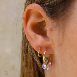 Aros Fine Tubo 11mm Oro 18K