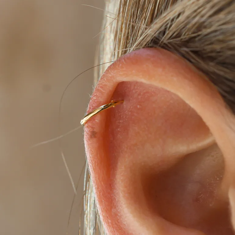Aros Line Oro 18K