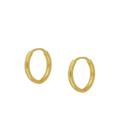 Aros Lue 15mm Plata Dorada