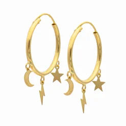 Aros Multi Galaxy Oro 18K