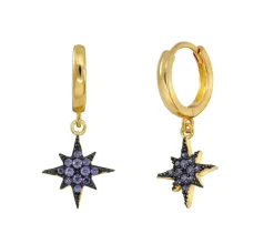 Aros Polaris Plata Dorada