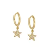 Aros Starmie Plata Dorada
