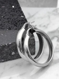 Aros Tebas 20mm Plata