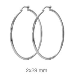 Aros Tubo 29mm Plata