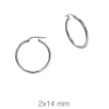 Aros Tubo 14mm Plata