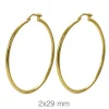 Aros Tubo 29mm Plata Dorada