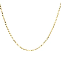Cadena Fígaro 45cm Oro 18K