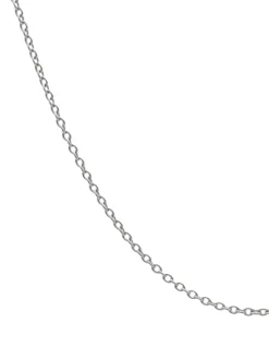 Cadena Rolo 42cm Oro Blanco 18K