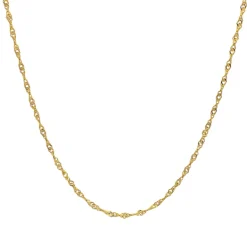 Cadena Singapur 45cm Oro 18K