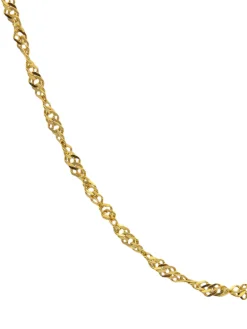 Cadena Singapur 45cm Oro 18K