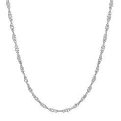 Cadena Singapur Plata