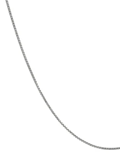 Cadena Veneciana 42cm Oro Blanco 18K