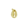 Charm Shell Plata Dorada