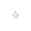 Charm Star White Plata