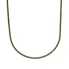Choker Dune Black Plata Dorada