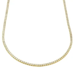 Choker Dune Circonitas Plata Dorada