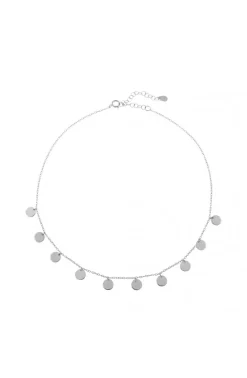 Choker Medallitas Plata
