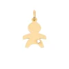 Colgante Silueta Niño Oro 18K