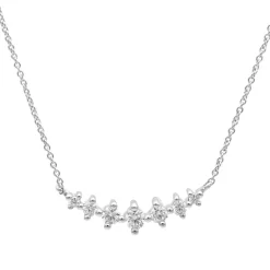Collar Beatrice Diamantes 0,20ct G-VS Oro Blanco 18K