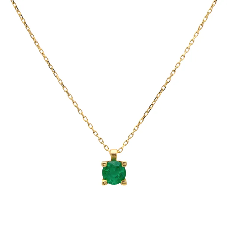 Collar Donna Esmeralda AAA Oro 18K