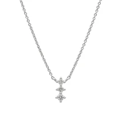 Collar Neri Diamantes 0,06t G-VS Oro Blanco 18K